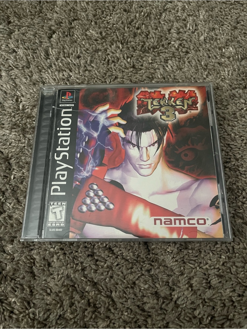 Tekken 3 PS1 Complete W Reg Card Tested Black Label Sony PlayStation  1998